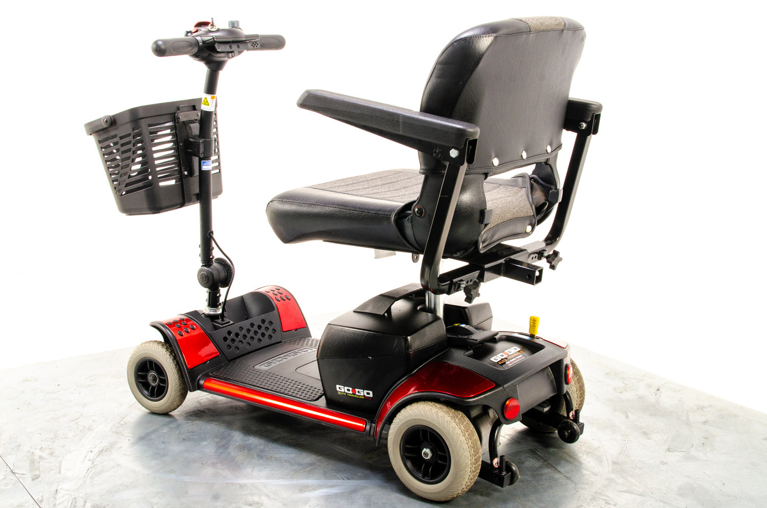 Pride Go-Go Elite Traveller Plus Used Mobility Scooter Small Transportable Lightweight Travel Car 13509
