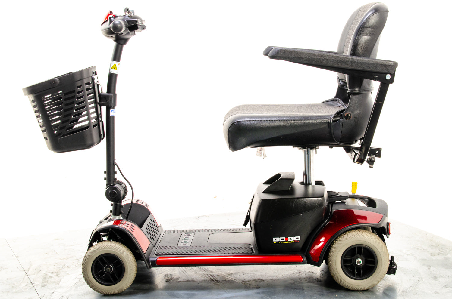 Pride Go-Go Elite Traveller Plus Used Mobility Scooter Small Transportable Lightweight Travel Car 13509