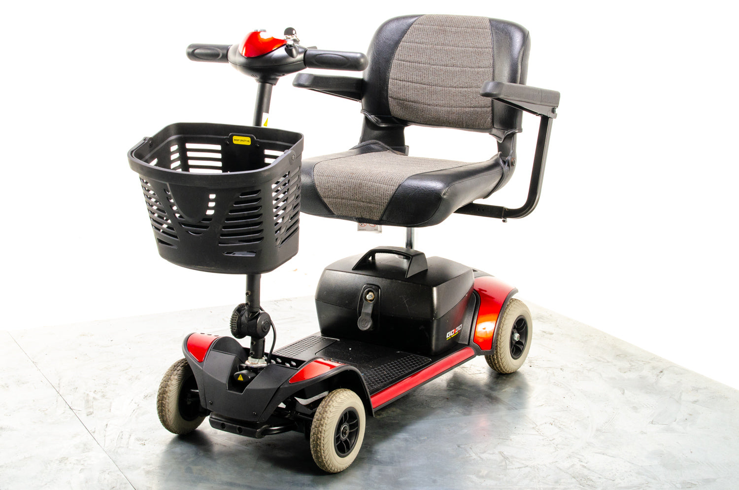 Pride Go-Go Elite Traveller Plus Used Mobility Scooter Small Transportable Lightweight Travel Car 13509