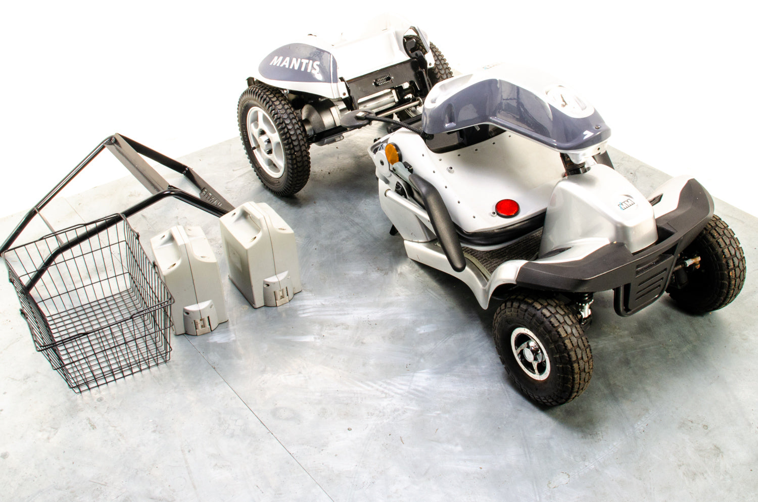 Monarch Mantis Used Mobility Scooter 8mph Large Comfy Class 3 Road Legal Transportable Folding Secondary image