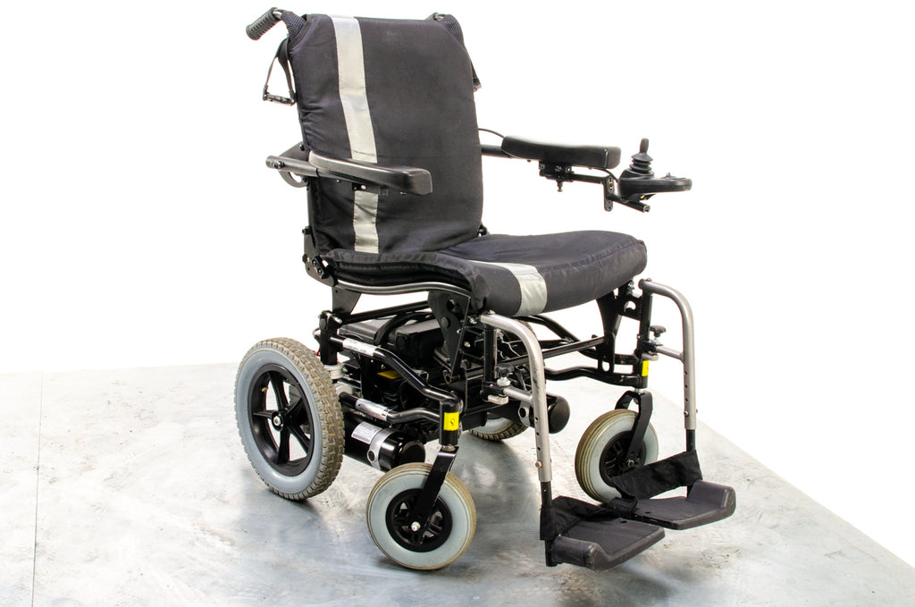Karma Ergo Traveller Used Electric Wheelchair Powerchair Folding Transportable Black