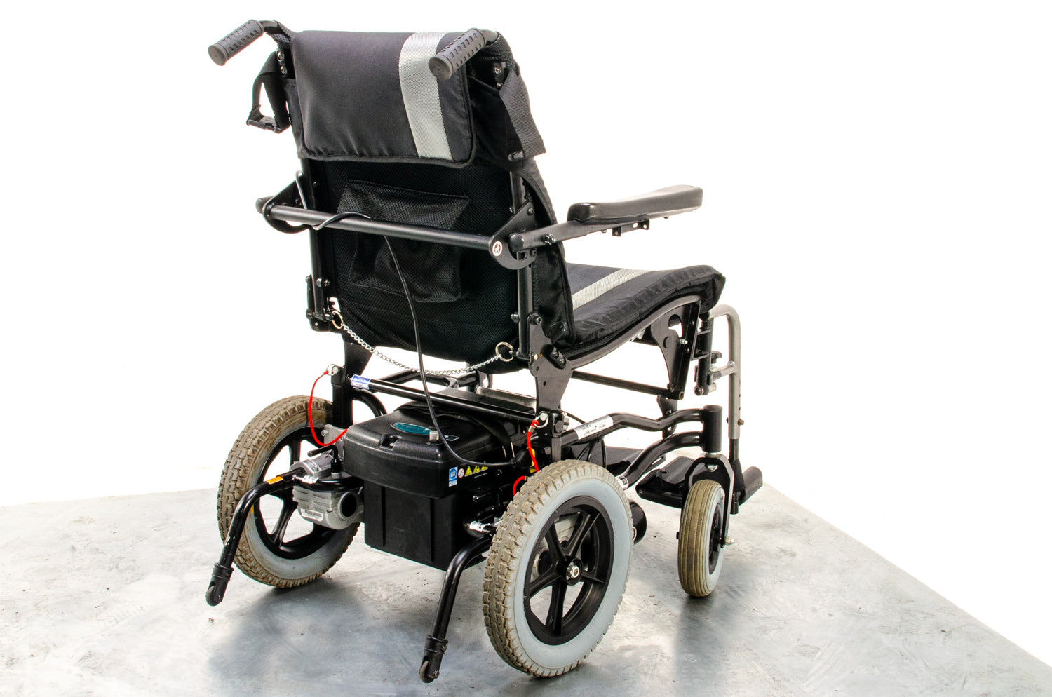 Karma Ergo Traveller Used Electric Wheelchair Powerchair Folding Transportable Black