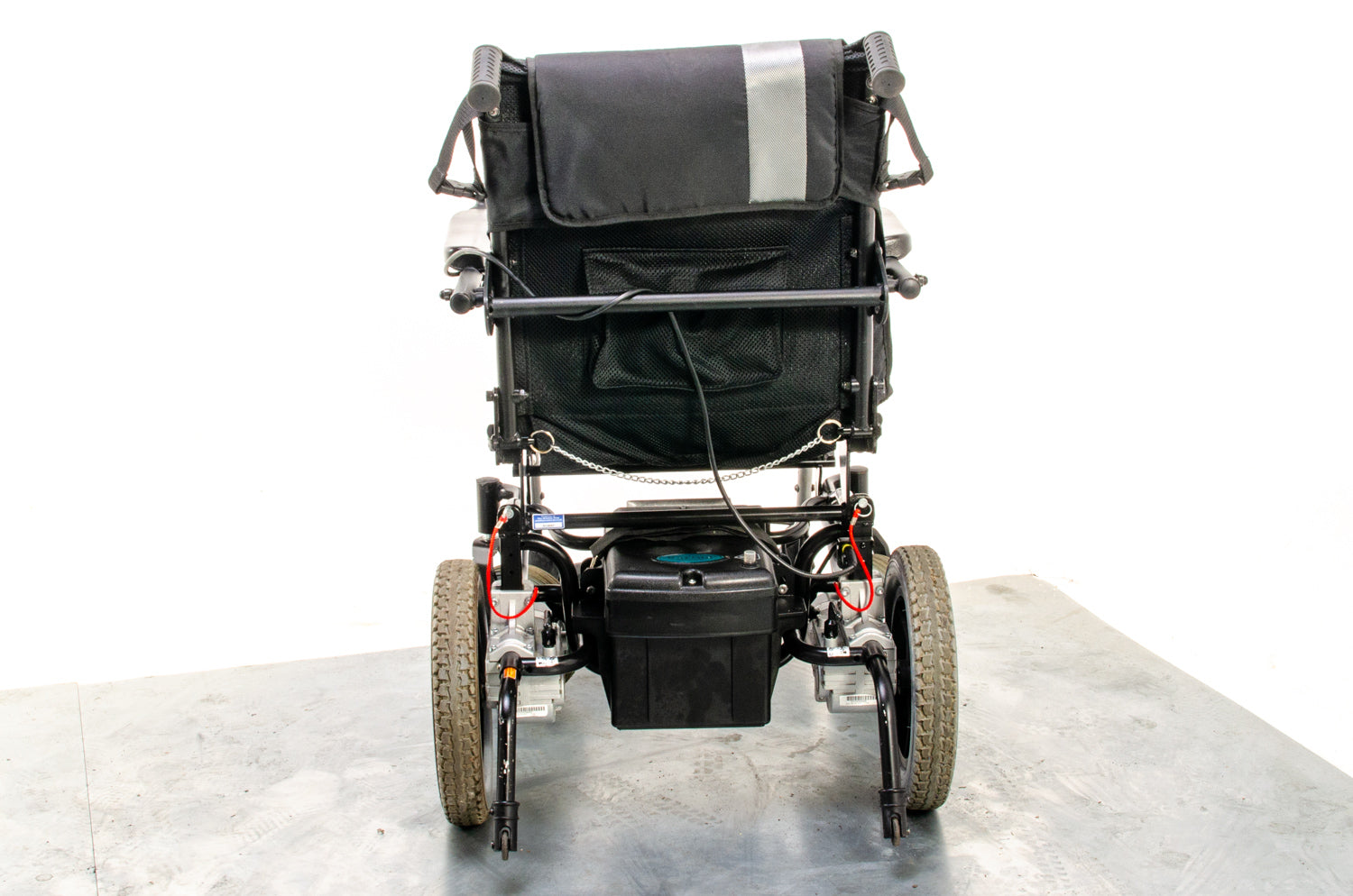 Karma Ergo Traveller Used Electric Wheelchair Powerchair Folding Transportable Black