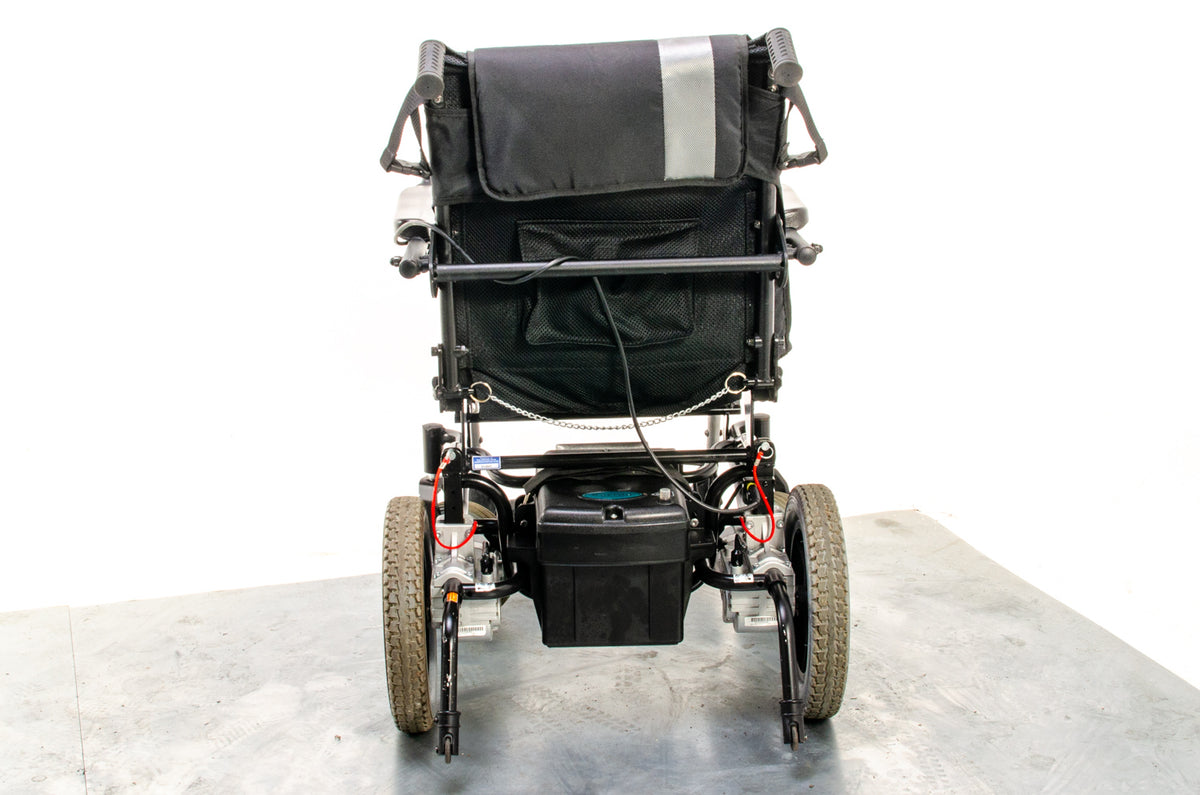 Karma Ergo Traveller Used Electric Wheelchair Powerchair Folding Transportable Black