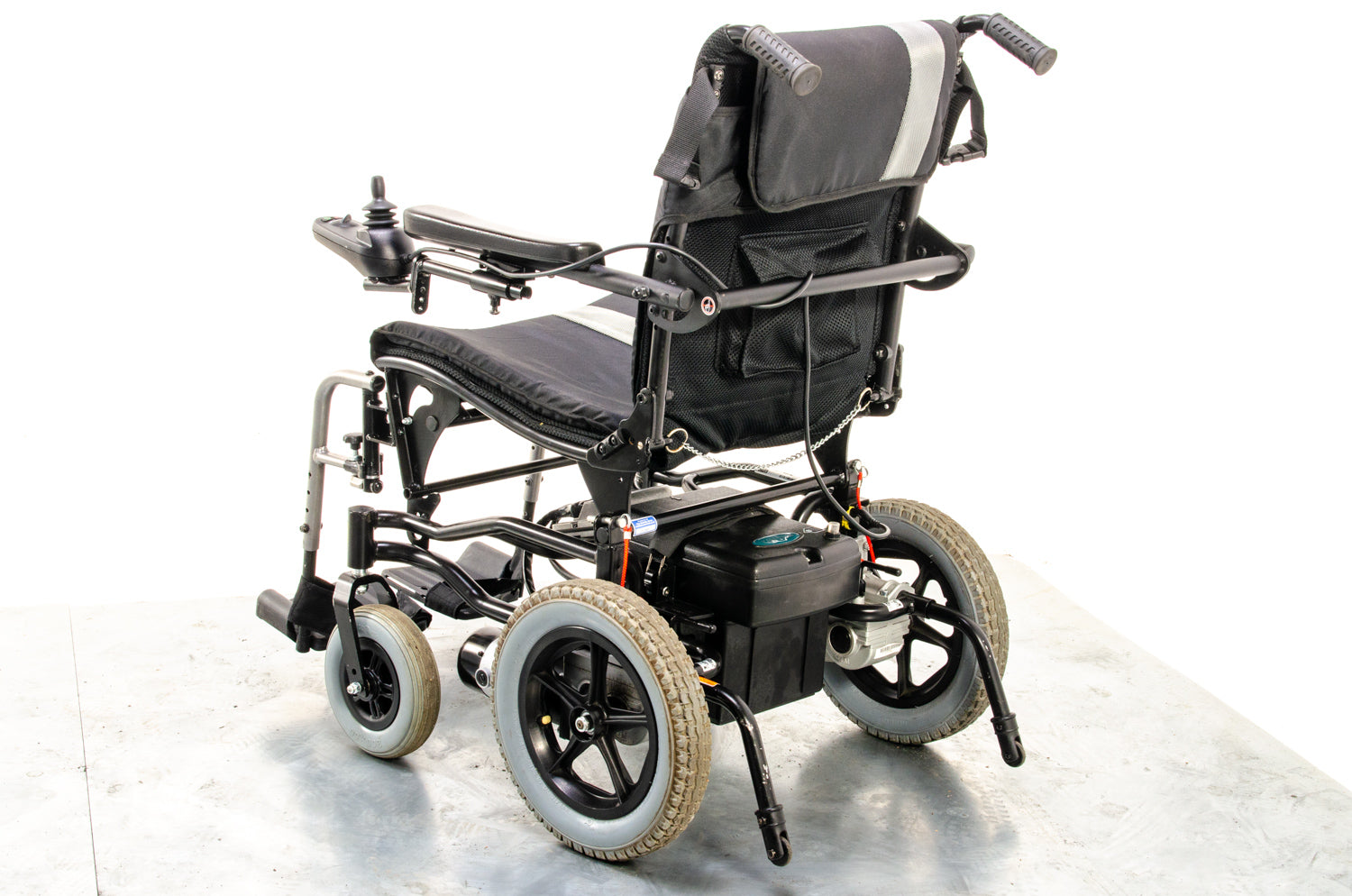 Karma Ergo Traveller Used Electric Wheelchair Powerchair Folding Transportable Black