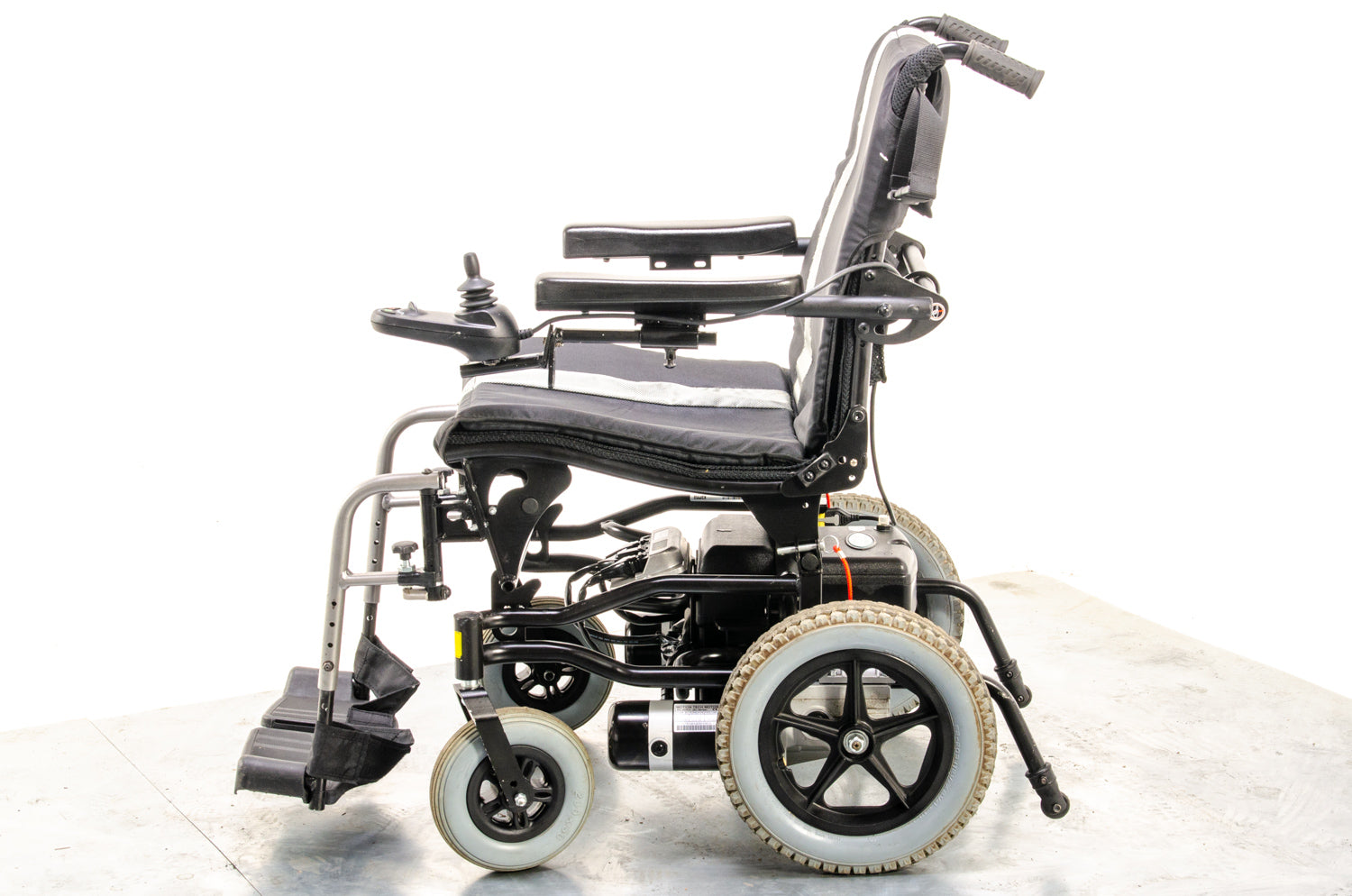 Karma Ergo Traveller Used Electric Wheelchair Powerchair Folding Transportable Black