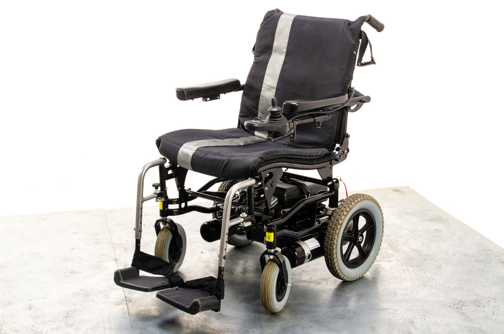 Karma Ergo Traveller Used Electric Wheelchair Powerchair Folding Transportable Black