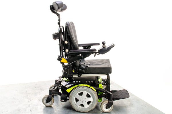 Invacare TDX SP2 Used Electric Wheelchair Powerchair Power Tilt Leg Raiser Green