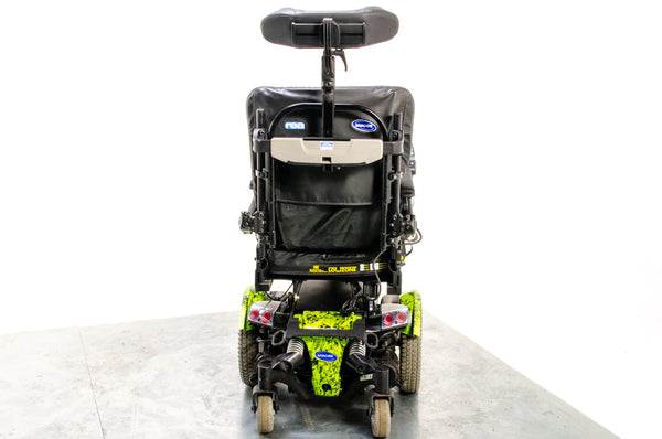 Invacare TDX SP2 Used Electric Wheelchair Powerchair Power Tilt Leg Raiser Green