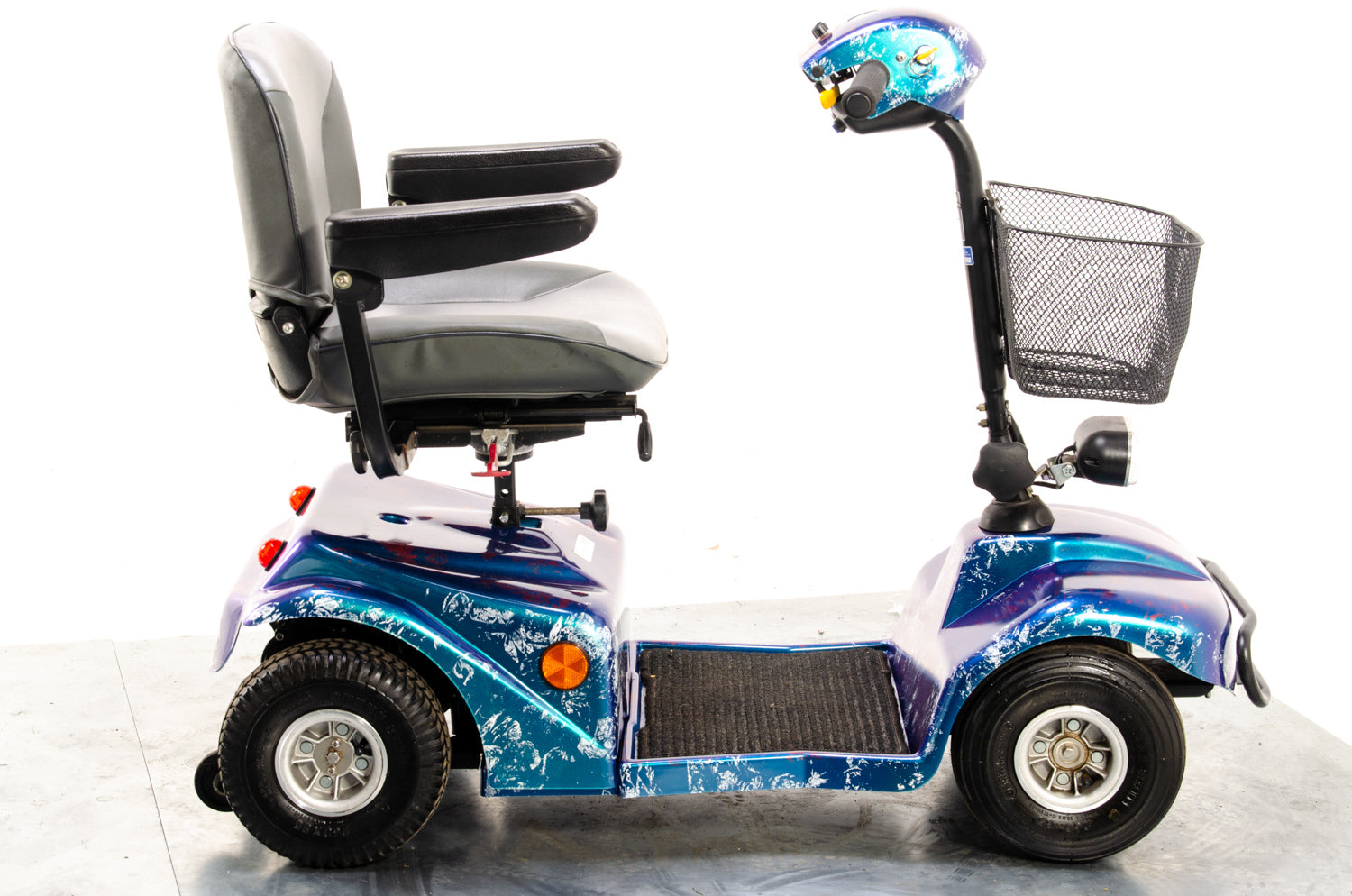 2018 Rascal 388s 4mph Mid Size Electric Mobility Scooter Red Class 2 ...