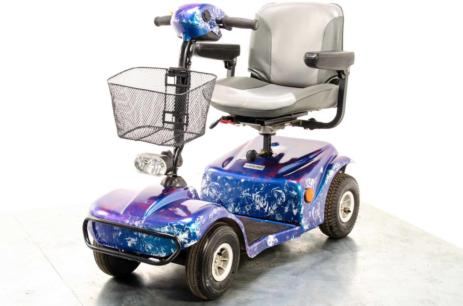 2018 Rascal 388s 4mph Mid Size Electric Mobility Scooter Red Class 2 ...