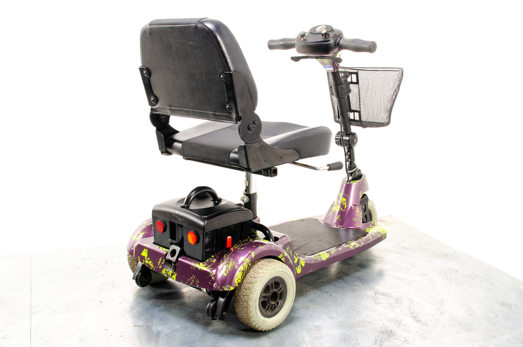 Rascal Eco 3 Used Electric Mobility Scooter Small 3 wheel Boot Transportable Indoor Travel Blue