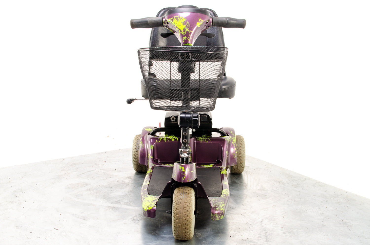 Rascal Eco 3 Used Electric Mobility Scooter Small 3 wheel Boot Transportable Indoor Travel Blue Secondary image
