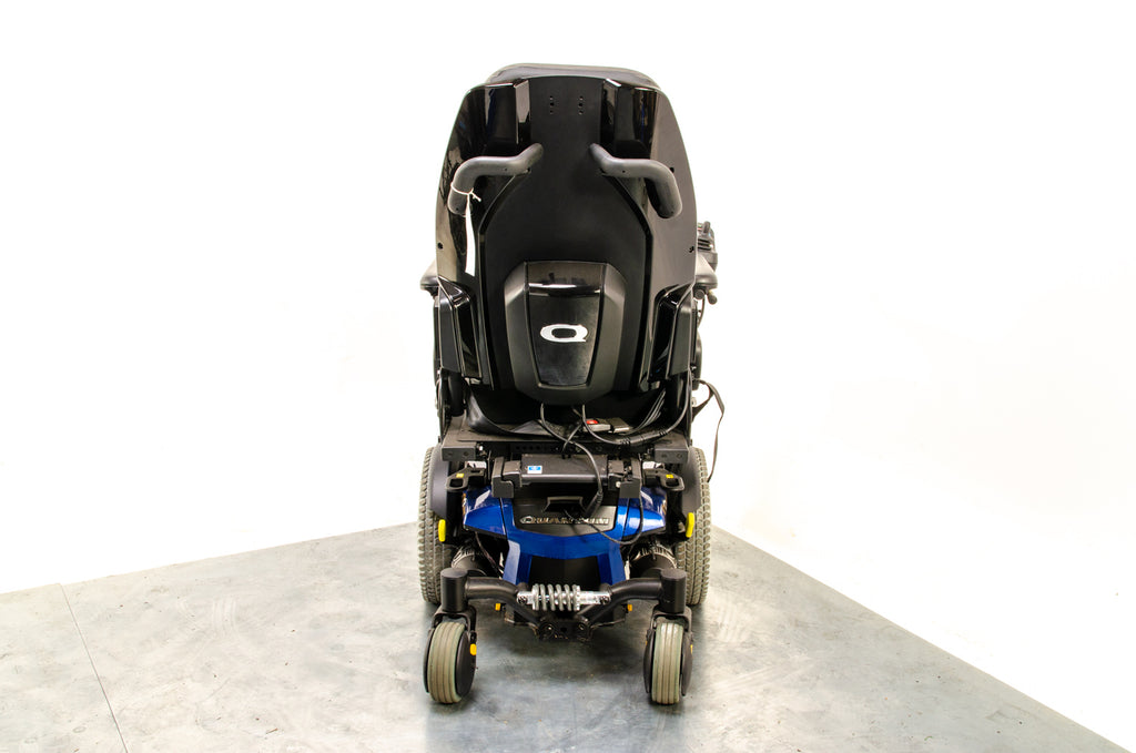 Pride Quantum Q6 Edge Used Electric Wheelchair Powerchair Power Tilt 6mph Blue