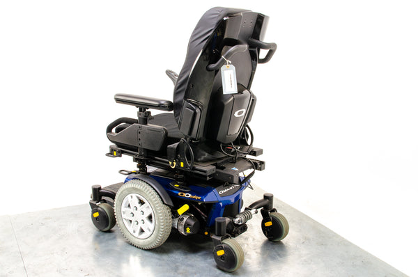 Pride Quantum Q6 Edge Used Electric Wheelchair Powerchair Power Tilt 6mph Blue