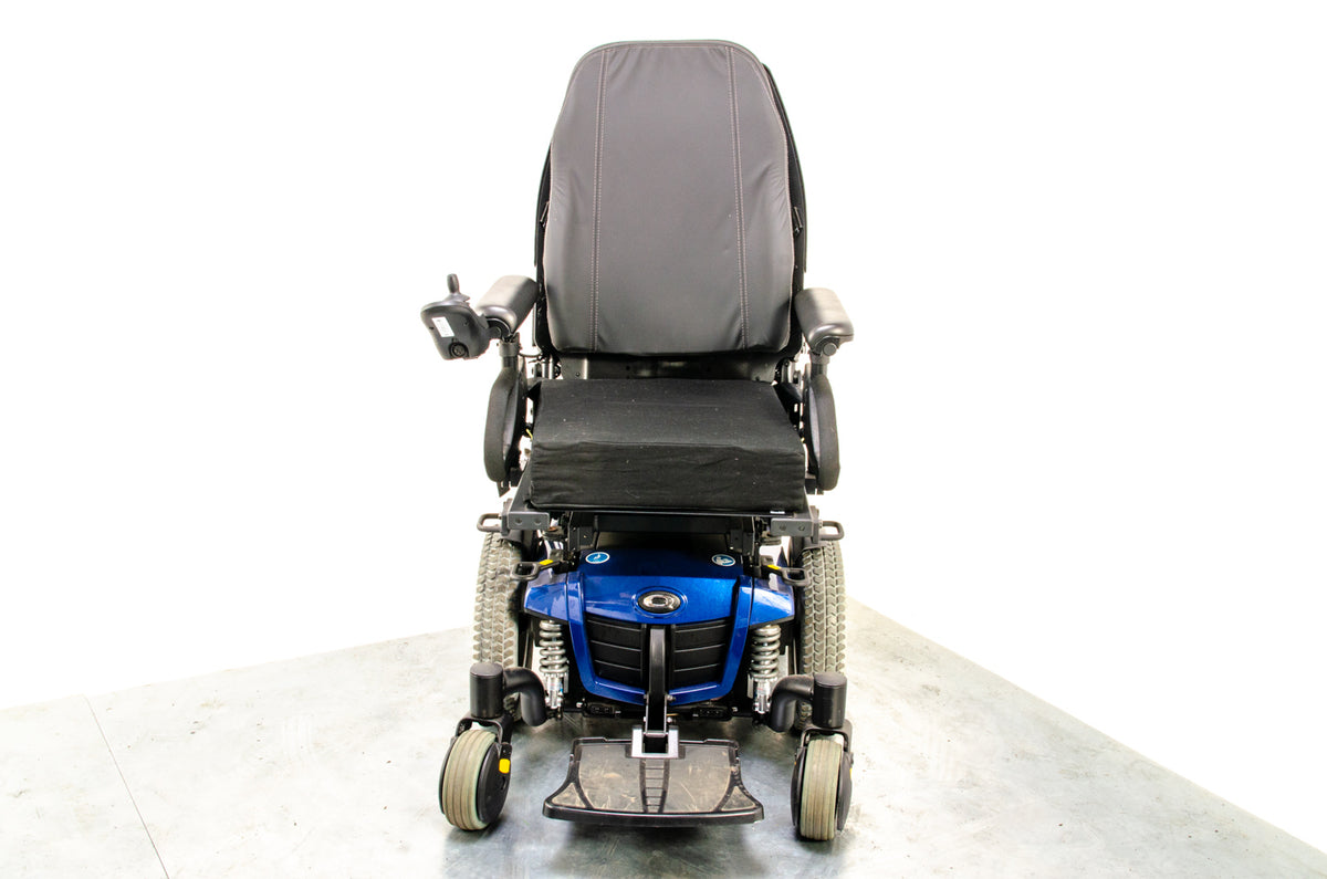 Pride Quantum Q6 Edge Used Electric Wheelchair Powerchair Power Tilt 6mph Blue