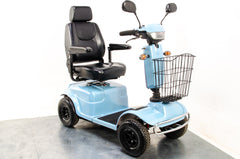 Rascal Pioneer Used Electric Mobility Scooter 8mph All-Terrain Suspension Off-Road Blue 13510