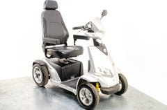 Rascal Vision Used Electric Mobility Scooter 8mph Large All-Terrain Road Legal Silver Pneumatic Tyres 13336