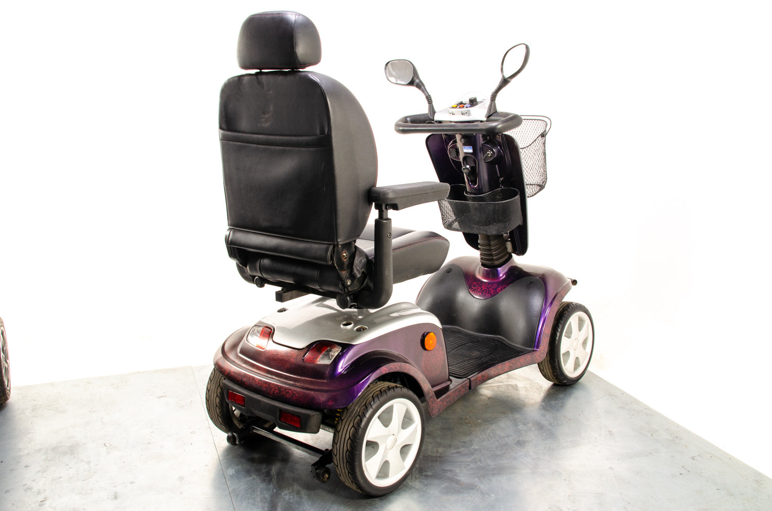 Kymco Maxi Off-Road All-Terrain Used Mobility Scooter 8mph Large Road Legal Custom Purple