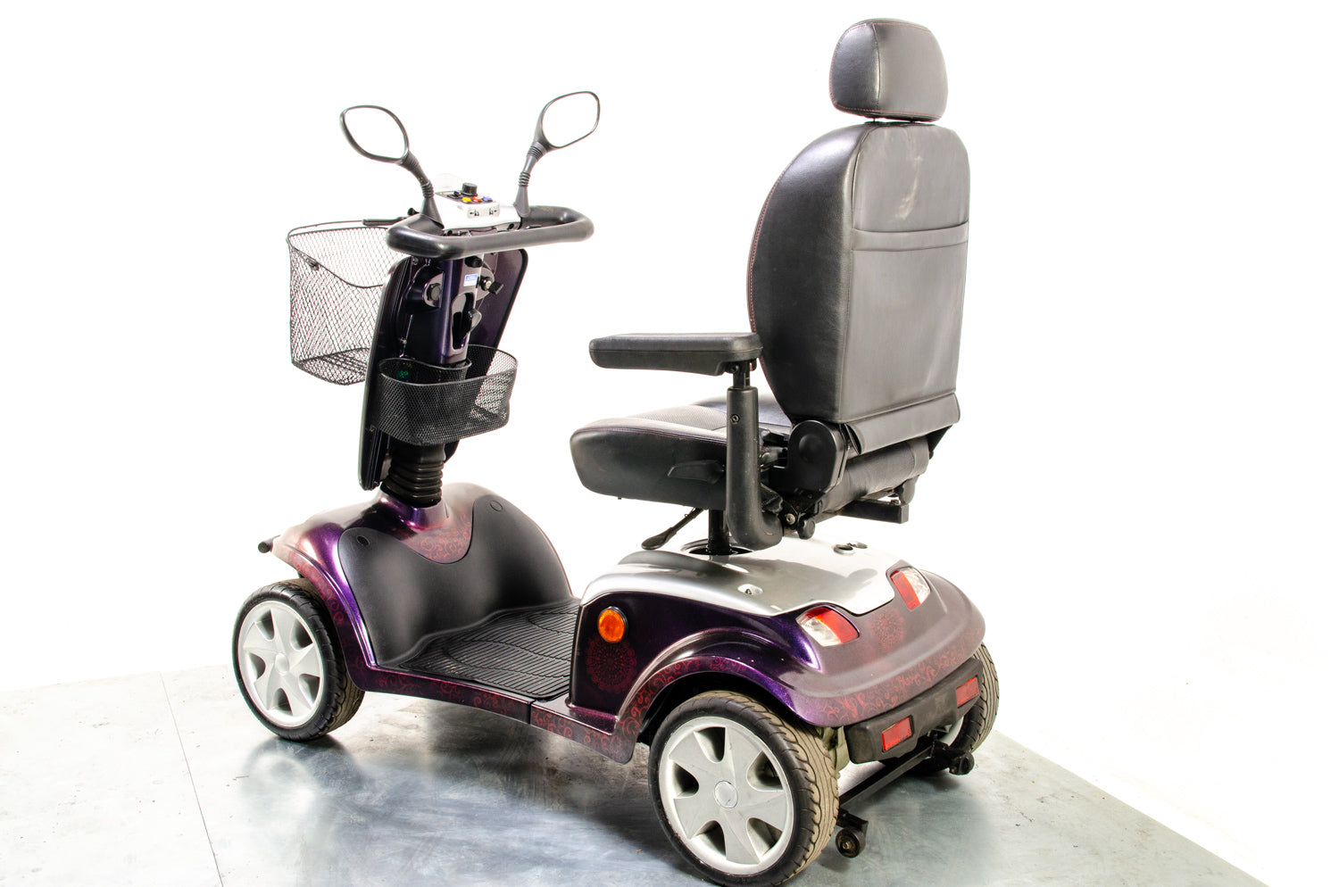 Kymco Maxi Off-Road All-Terrain Used Mobility Scooter 8mph Large Road Legal Custom Purple