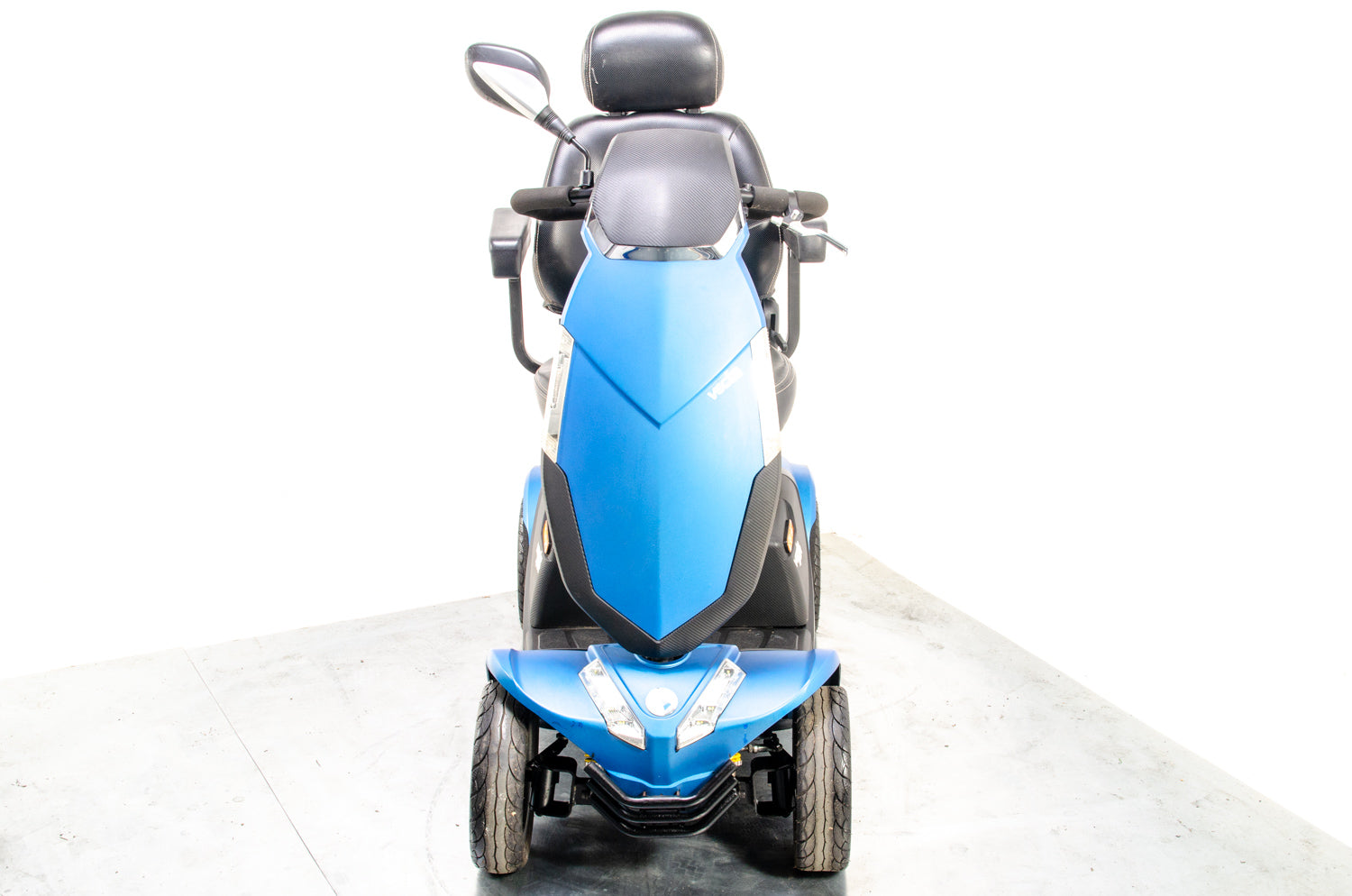 Rascal Vecta Sport Electric Mobility Scooter 8mph Suspension Max Grip All-Terrain Road Legal Blue