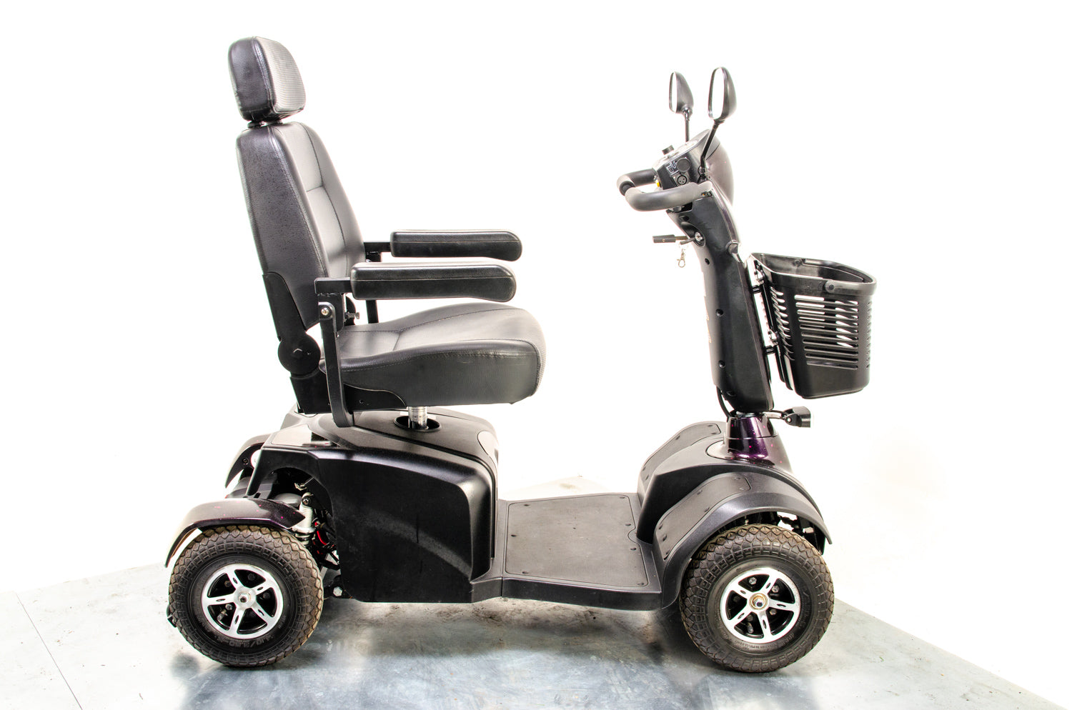 Excel Roadster DX8 Deluxe Used Mobility Scooter 8mph Suspension Pneumatic Tyres Road Pavement Van Os 13354