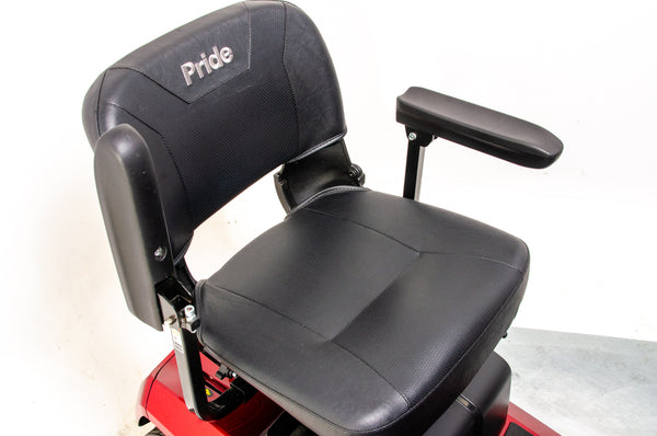 Pride Zero Turn 10 Used Mobility Scooter 8mph Transportable LED Dual Motor Suspension USB Charger