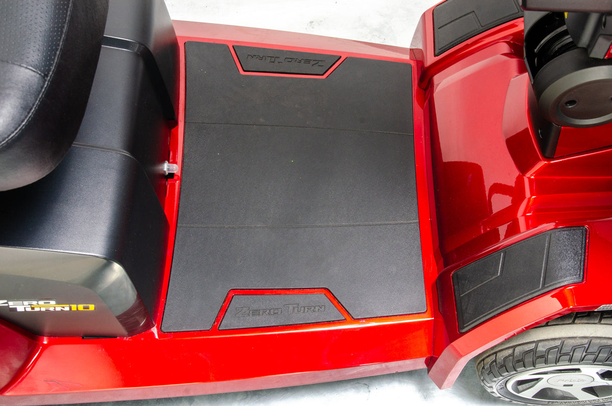 Pride Zero Turn 10 Used Mobility Scooter 8mph Transportable LED Dual Motor Suspension USB Charger