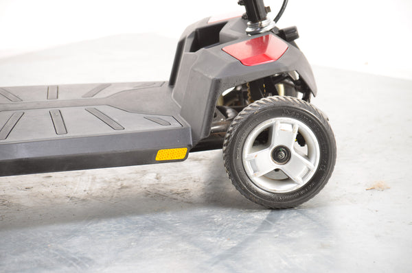 Pride Apex Rapid Used Mobility Scooter Transportable Small Lightweight Boot Suspension Baby Blue 11601