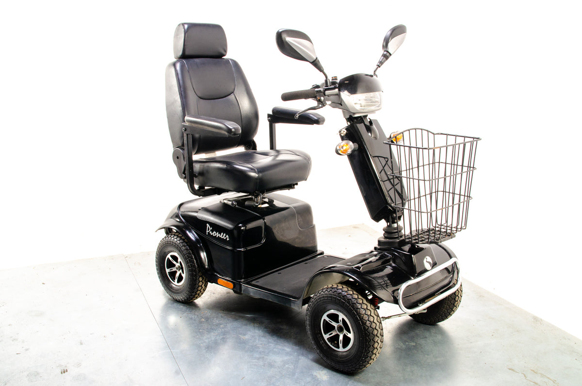 Rascal Pioneer Used Electric Mobility Scooter 8mph All-Terrain Suspension Off-Road Black 13360 Main image