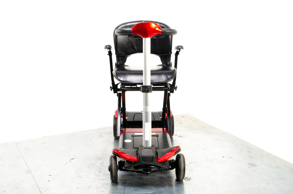 Monarch Smarti Remote Auto-Folding Used Mobility Scooter Lithium Travel Lightweight Red 12097