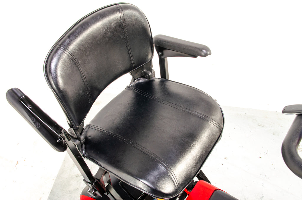 Monarch Smarti Remote Auto-Folding Used Mobility Scooter Lithium Travel Lightweight Red 12097