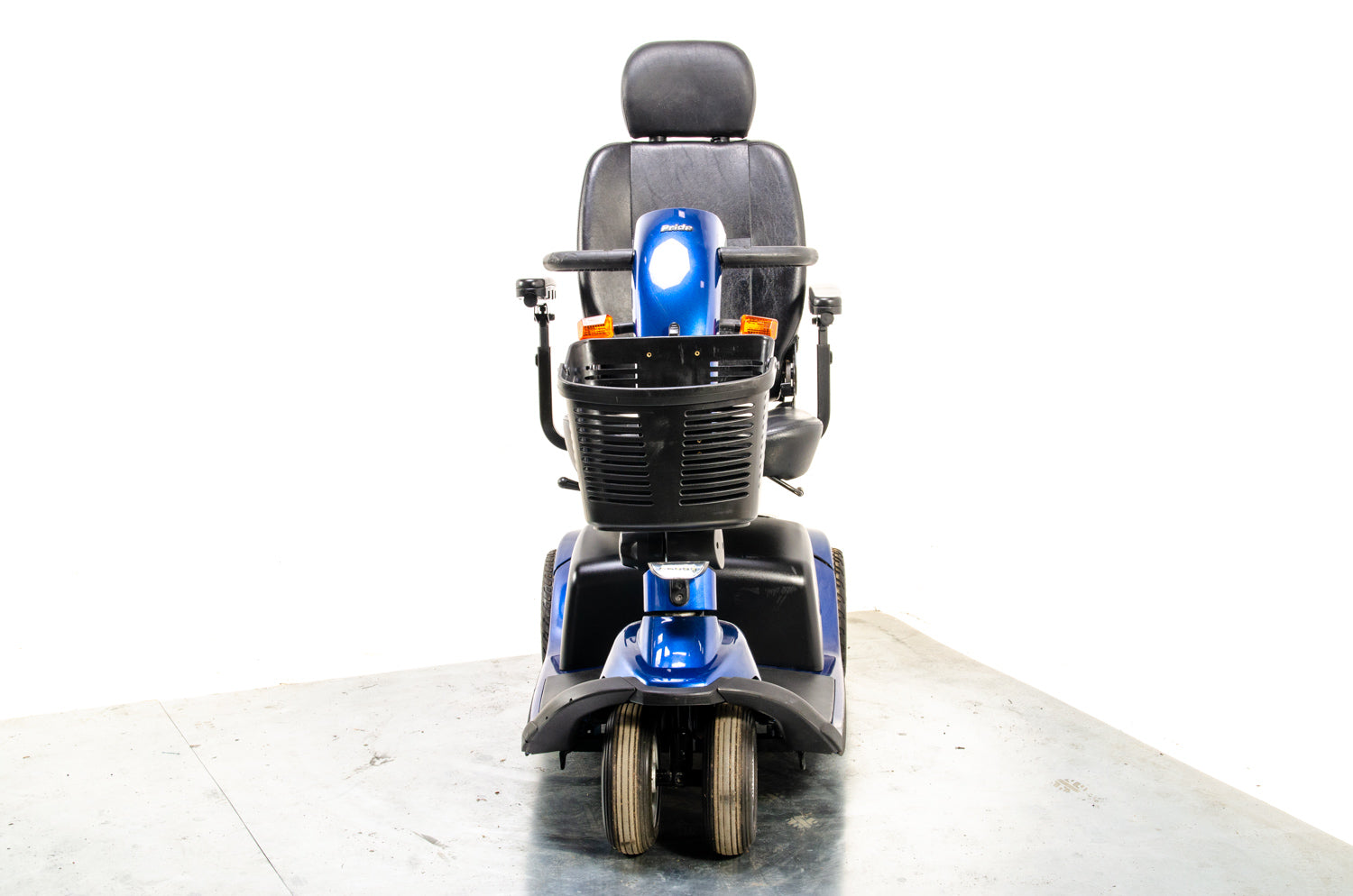 Pride Colt Twin Used Electric Mobility Scoter Transportable Trike Pavement Travel Blue 13520