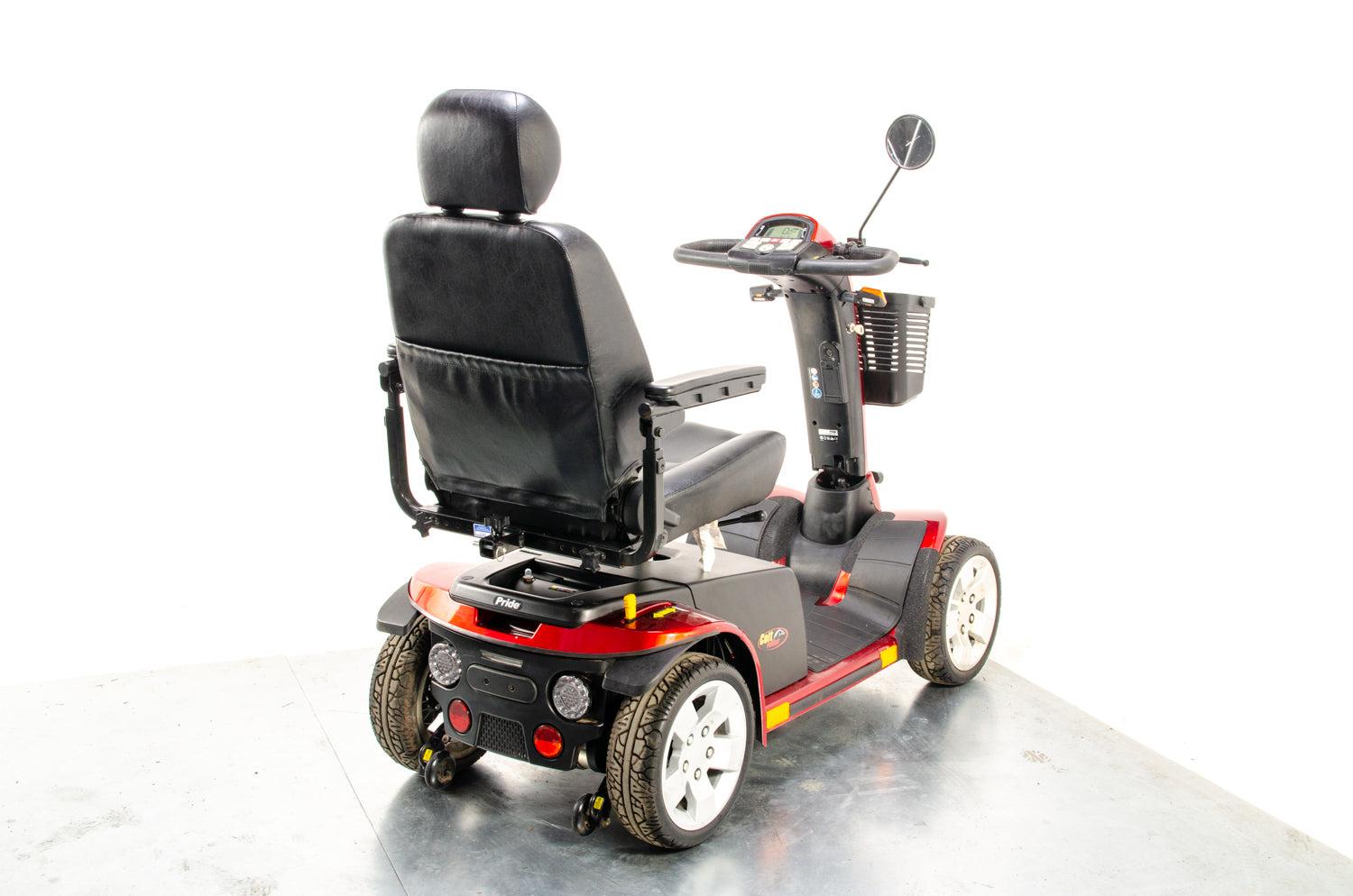 Pride Colt Pursuit Used Mobility Scooter 8mph All-Terrain Transportable Large Off-Road Road Legal Red 13446