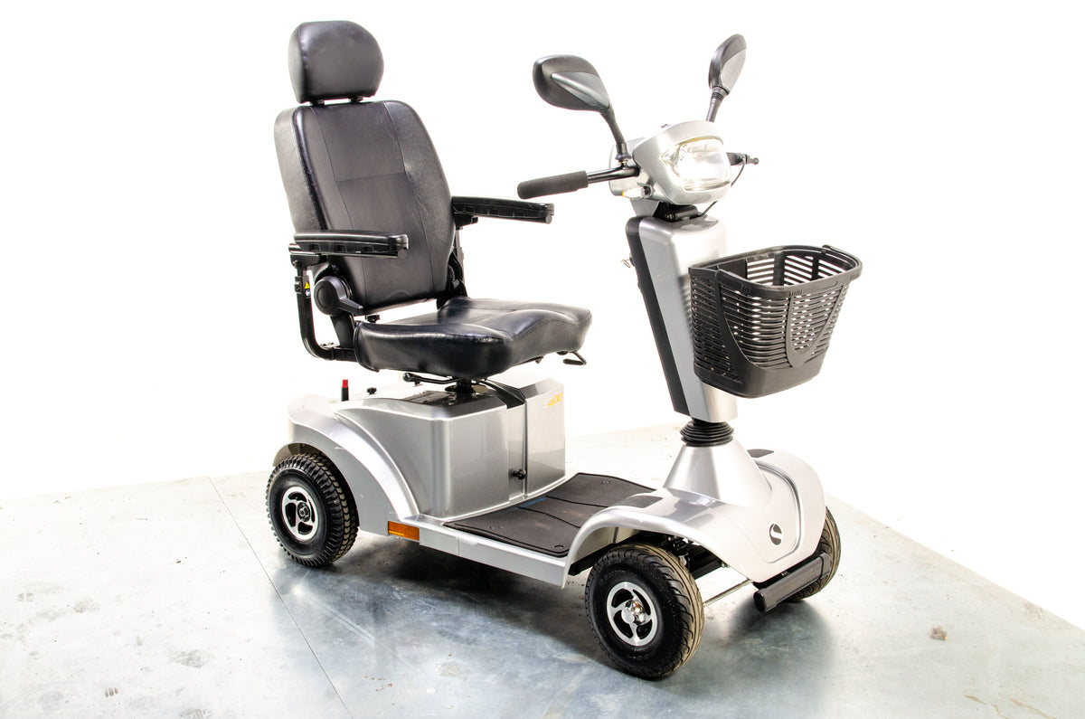 Sunrise Medical Sterling S400 Used Mobility Scooter Silver Midsize Solid Pavement 13361 Main image