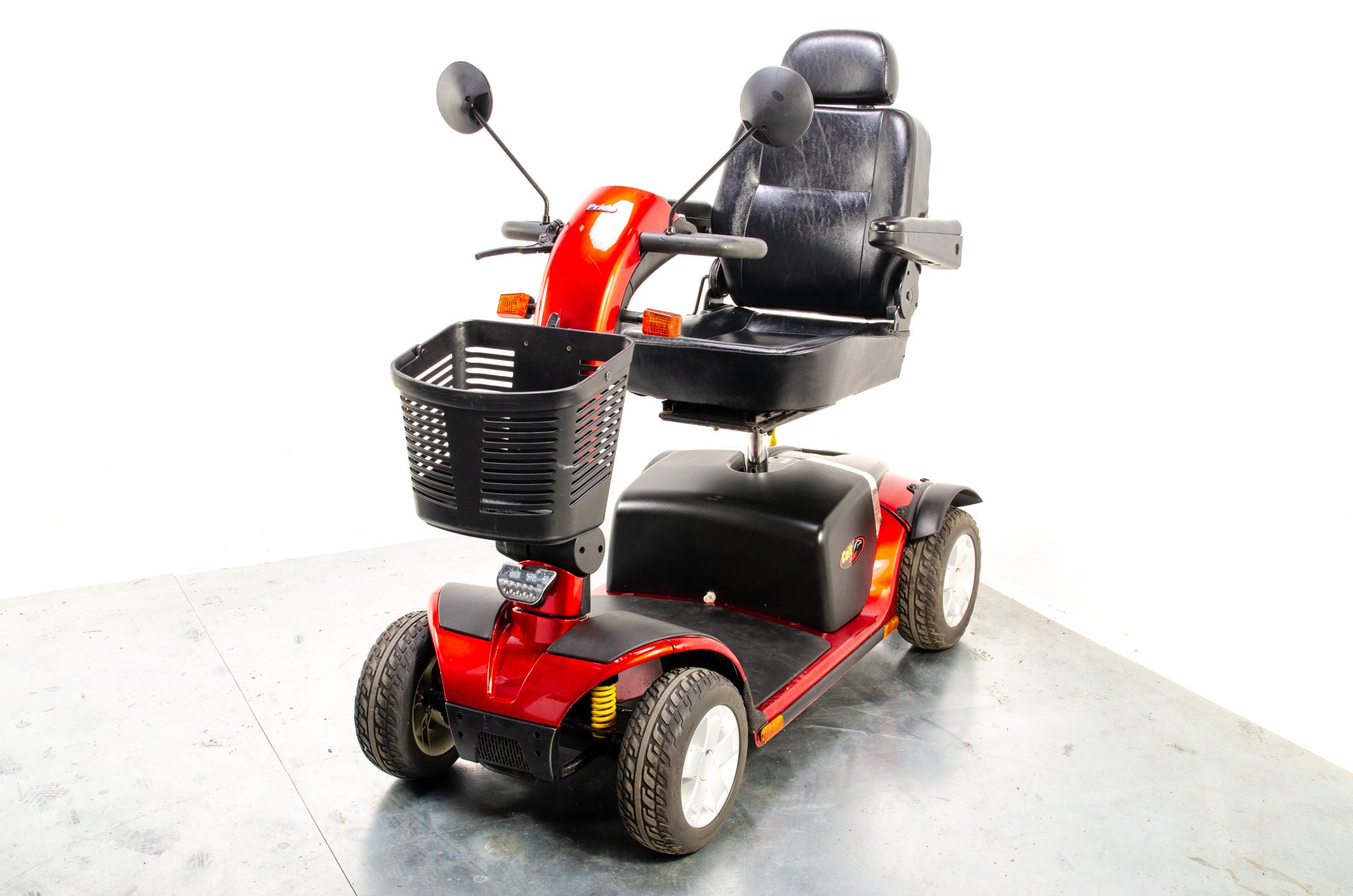 Pride Colt Sport Used Electric Mobility Scooter 8mph Transportable Suspension Pavement Road Legal Red 13364