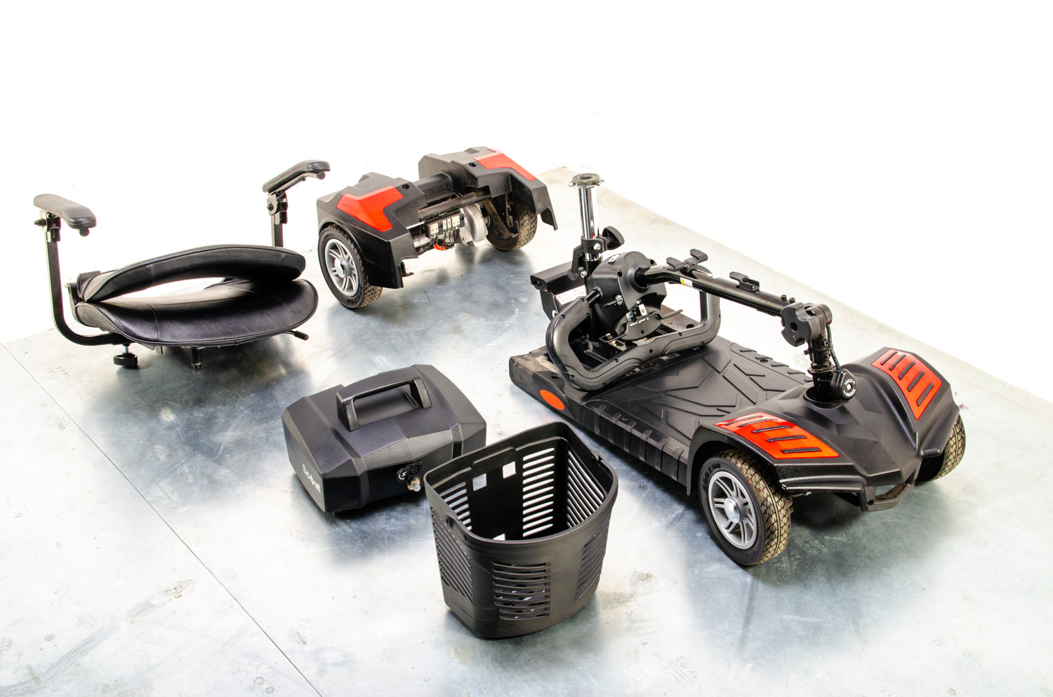 Drive Scout Used Mobility Scooter Transportable Lightweight Travel Boot Pavement Portable 13363 Secondary image