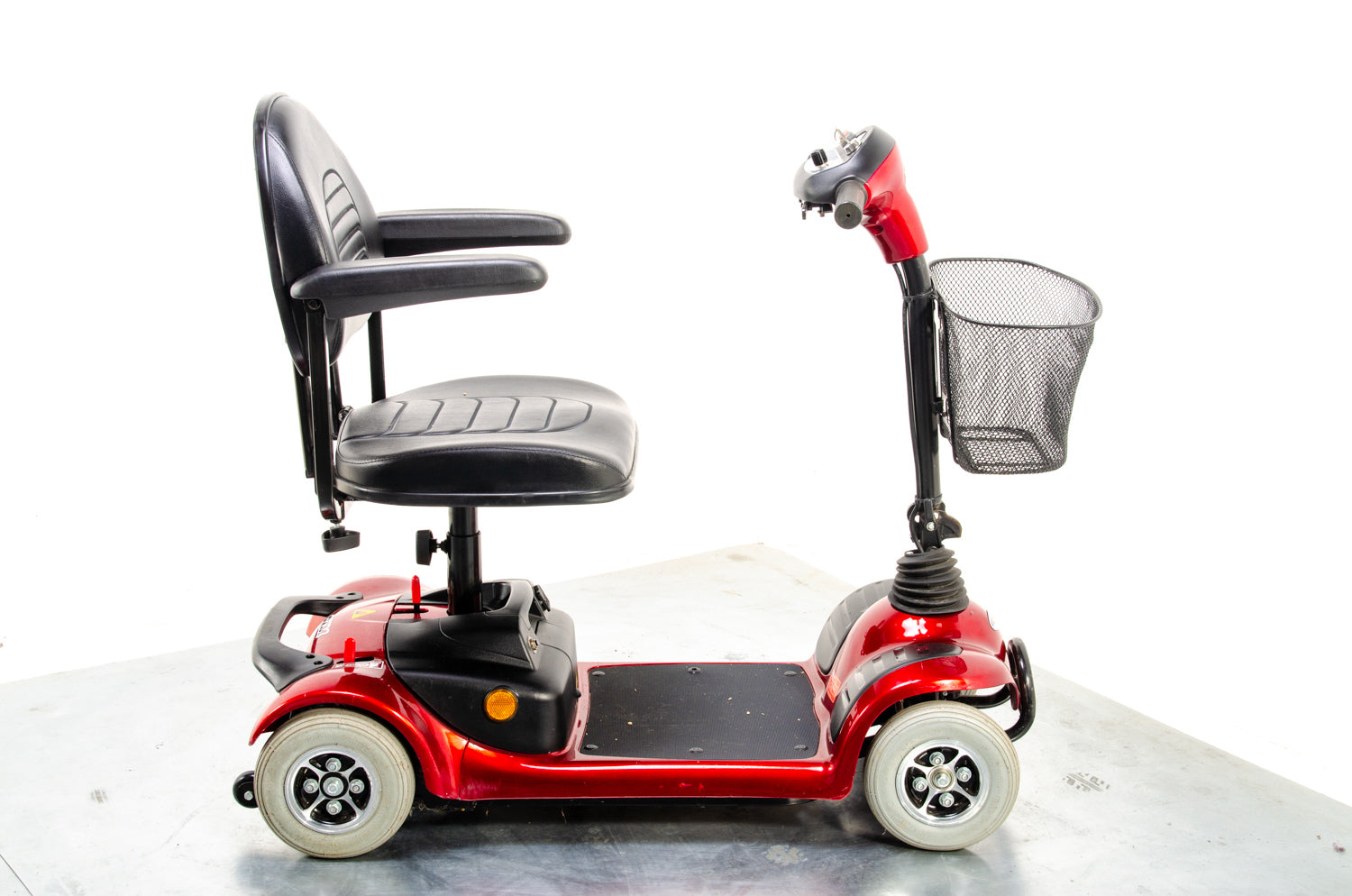 CTM HS-295 Used Mobility Scooter Transportable Boot Portable Lightweight Red