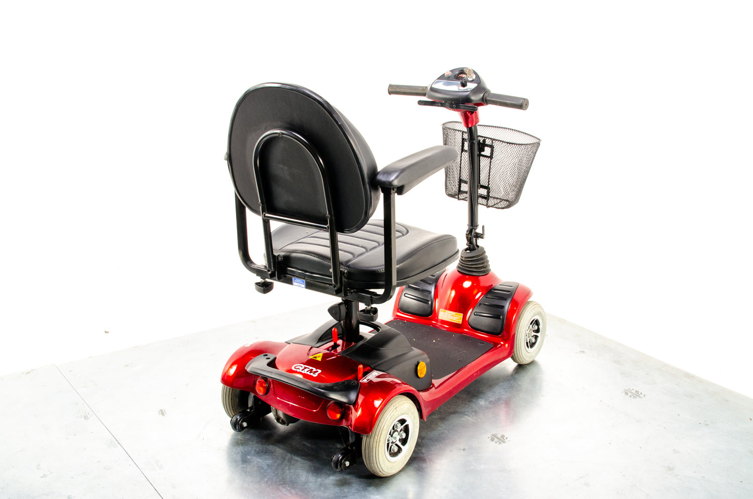 CTM HS-295 Used Mobility Scooter Transportable Boot Portable Lightweight Red