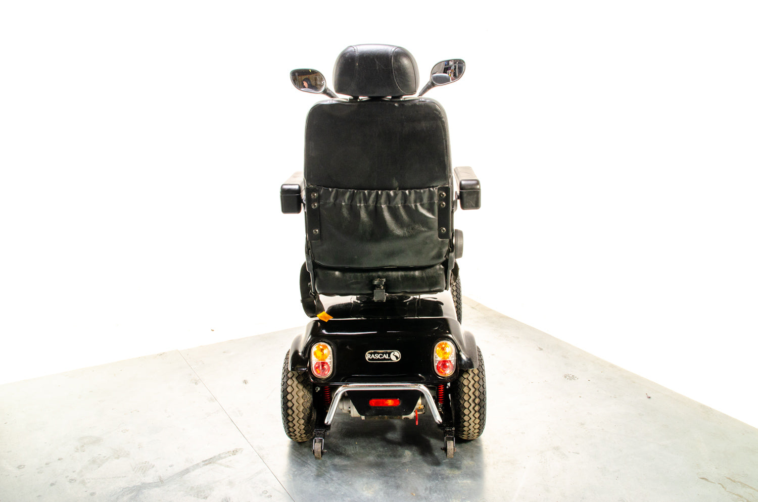 Rascal Pioneer Used Electric Mobility Scooter 8mph All-Terrain Suspension Off-Road Black 13367