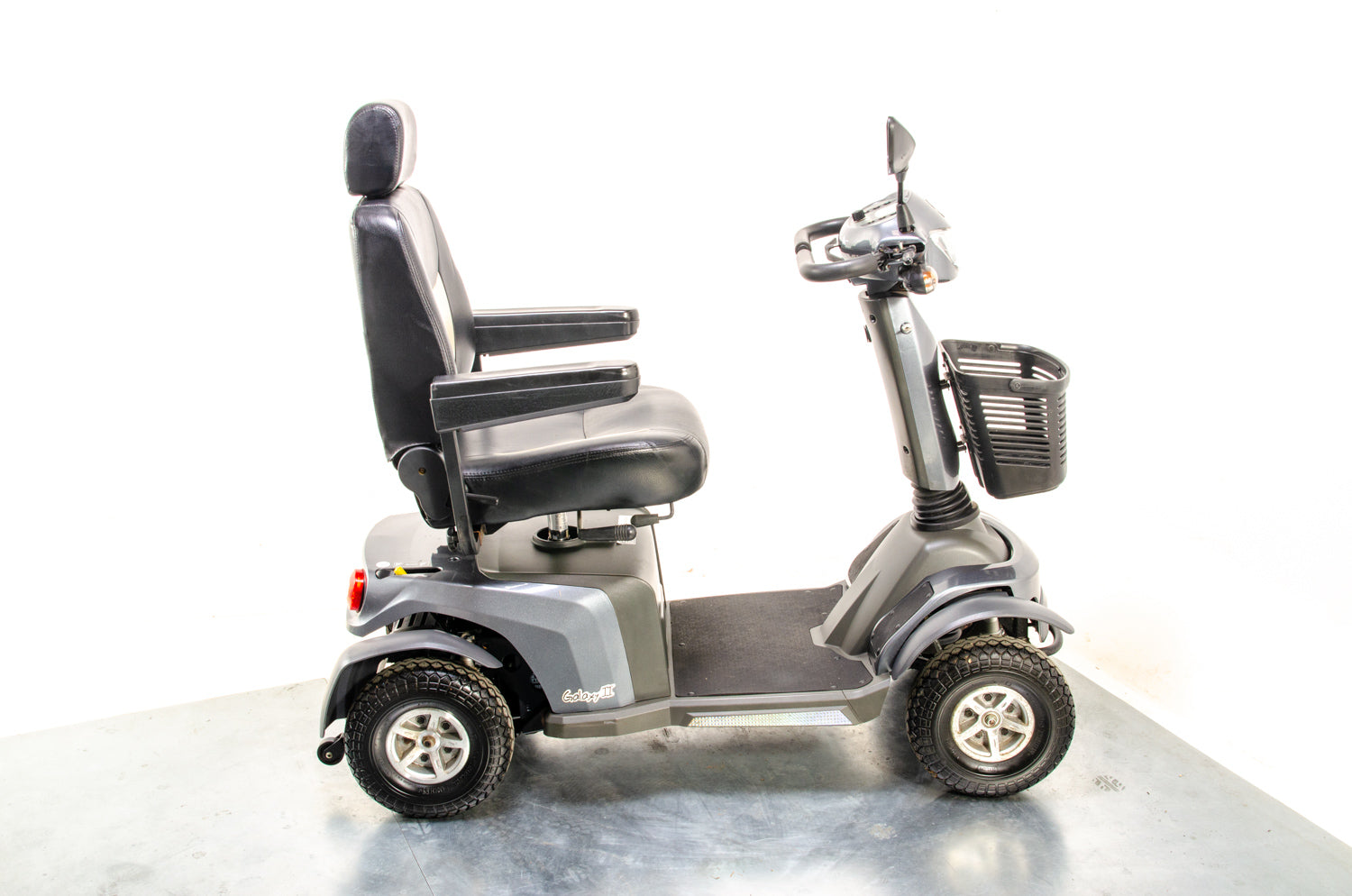 Excel Galaxy 2 Used Mobility Scooter Large Comfy Road Legal All Terrain Grey 13405