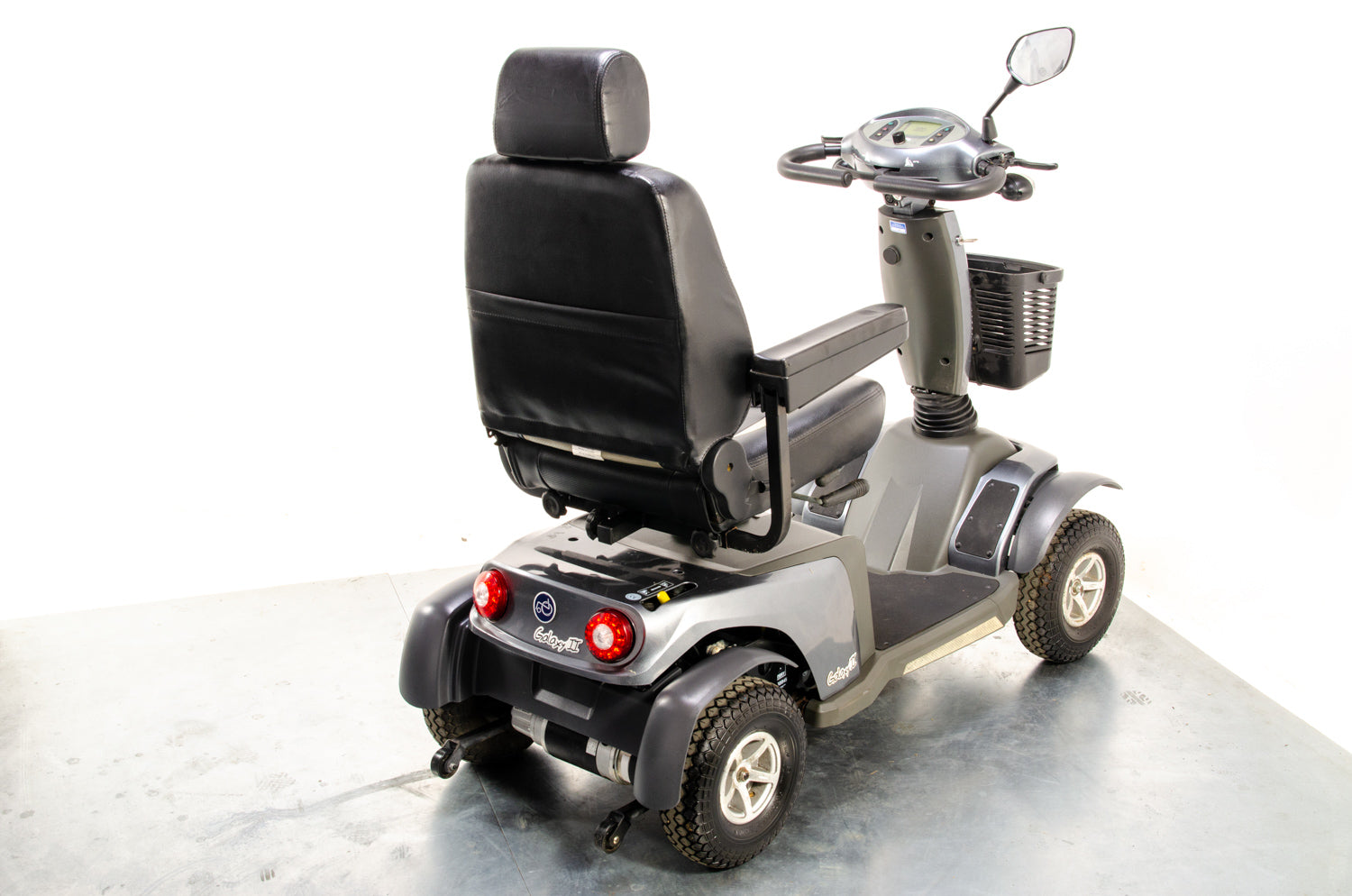 Excel Galaxy 2 Used Mobility Scooter Large Comfy Road Legal All Terrain Grey 13405