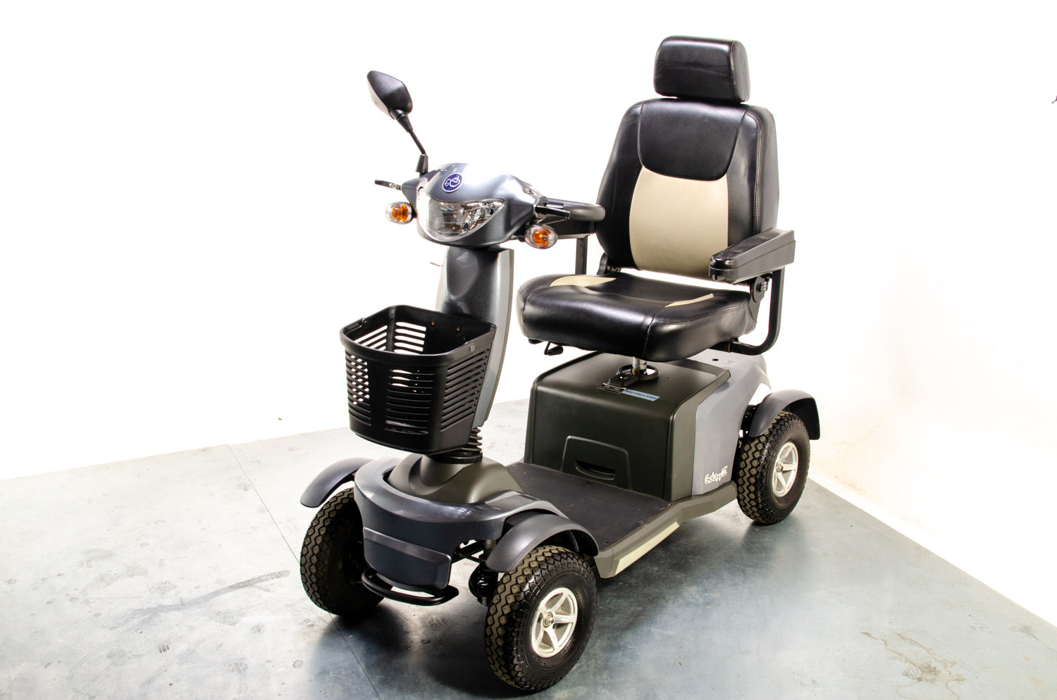 Excel Galaxy 2 Used Mobility Scooter Large Comfy Road Legal All Terrain Grey 13405