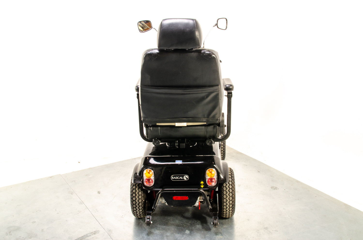 Rascal Pioneer Used Electric Mobility Scooter 8mph All-Terrain Suspension Off-Road Black 13407