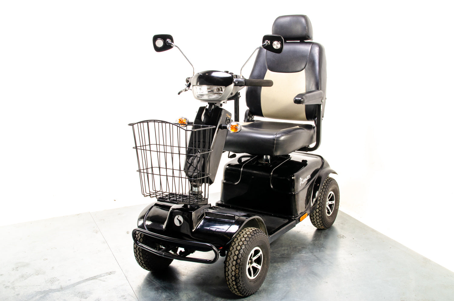 Rascal Pioneer Used Electric Mobility Scooter 8mph All-Terrain Suspension Off-Road Black 13407