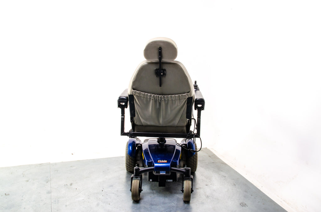 Pride Jazzy Select 6 Used Electric Wheelchair Powerchair Indoor Outdoor MWD Blue
