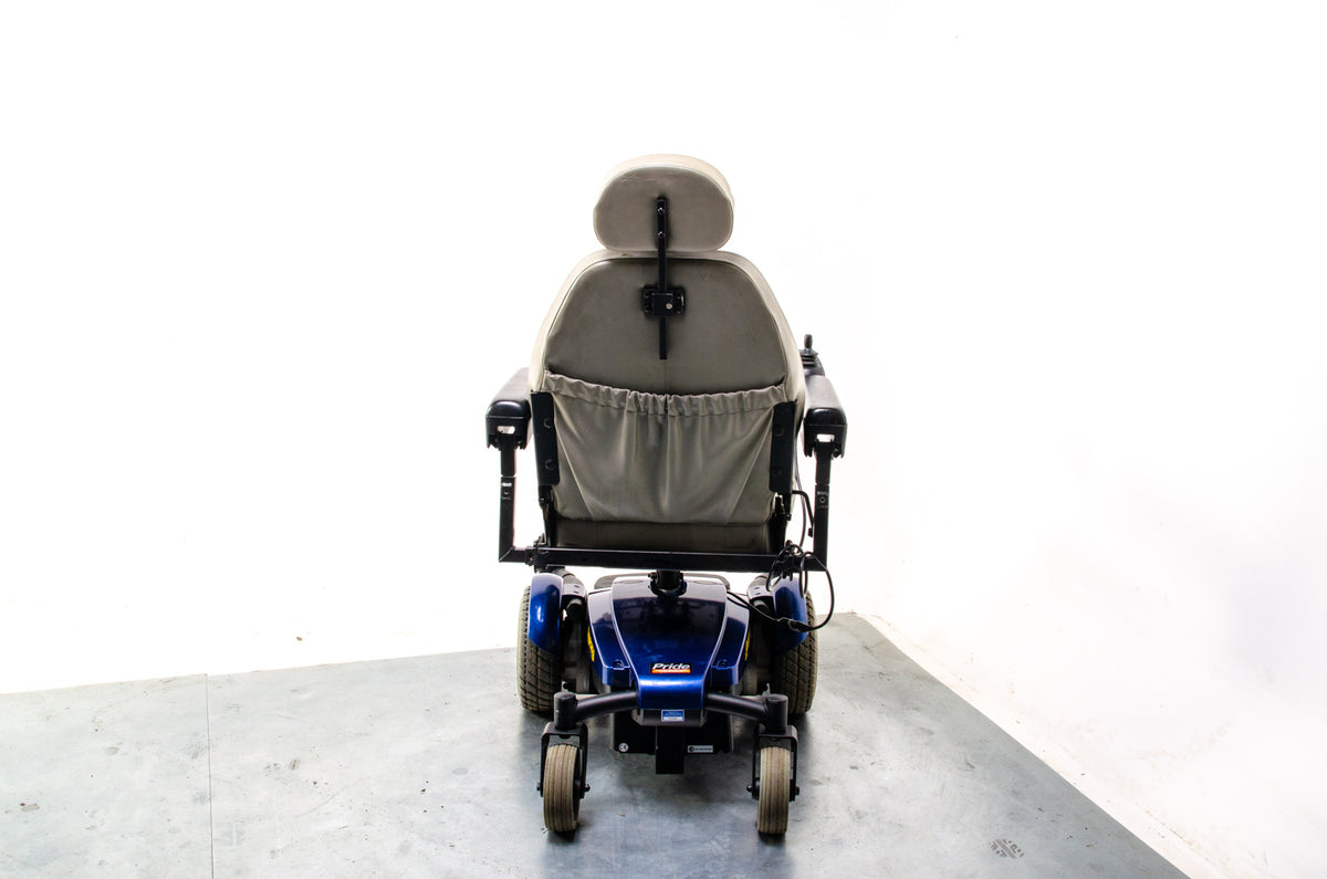 Pride Jazzy Select 6 Used Electric Wheelchair Powerchair Indoor Outdoor MWD Blue