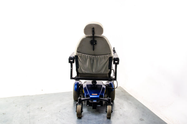 Pride Jazzy Select 6 Used Electric Wheelchair Powerchair Indoor Outdoor MWD Blue