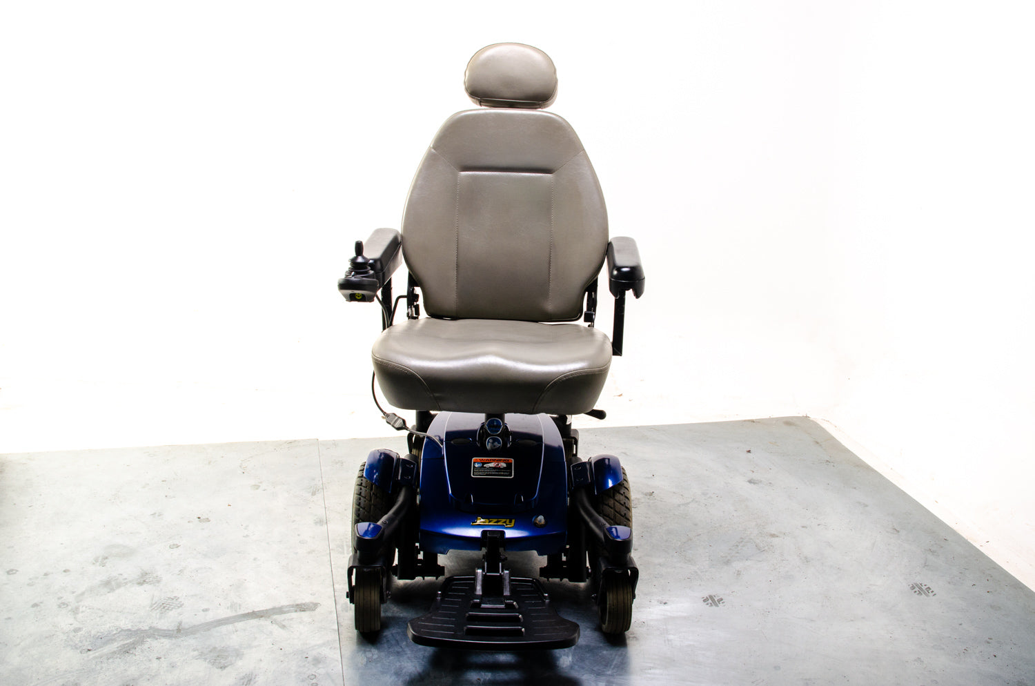 Pride Jazzy Select 6 Used Electric Wheelchair Powerchair Indoor Outdoor MWD Blue