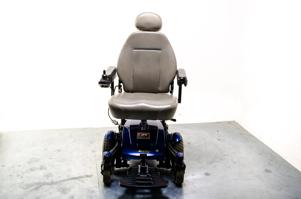 Pride Jazzy Select 6 Used Electric Wheelchair Powerchair Indoor Outdoor MWD Blue